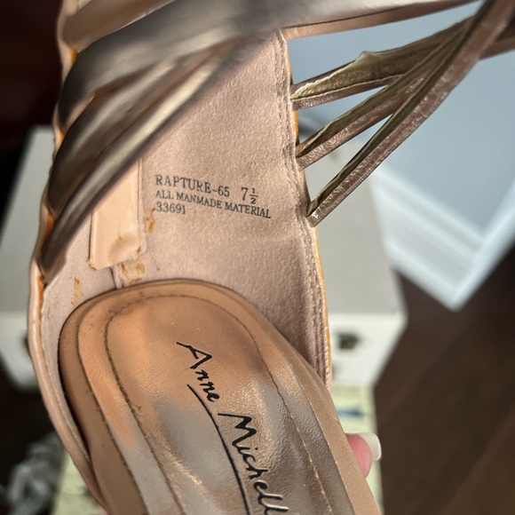 Strappy High Heels sz 7.5 - Picture 6 of 12